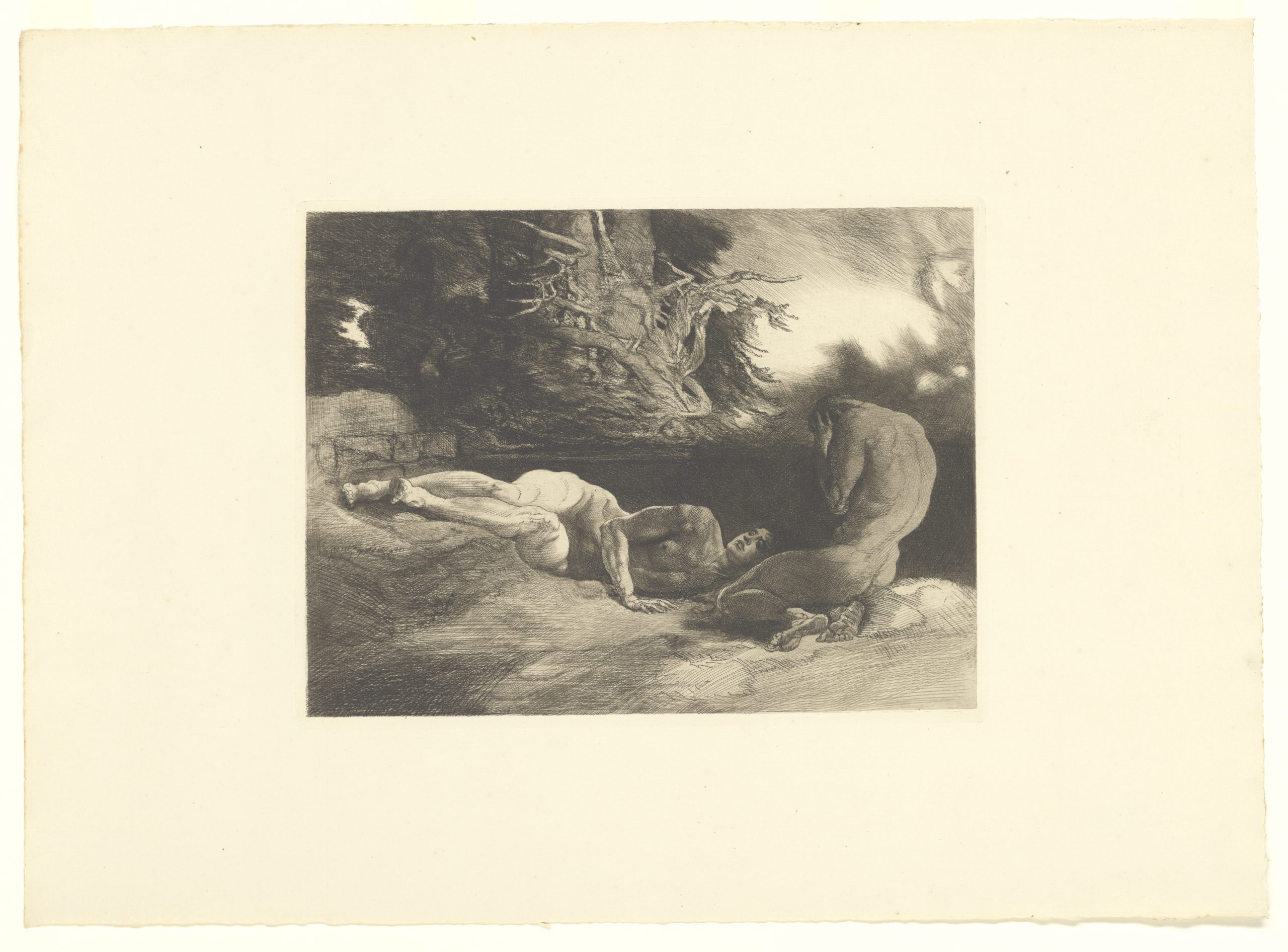 Rudolf Jettmar, Abels Tod, 1919/1920