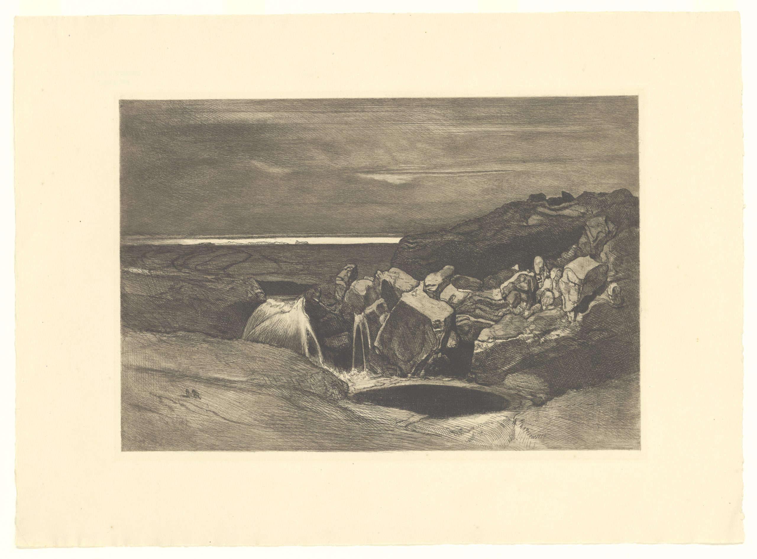 Rudolf Jettmar, Der Weg in die Wüste, 1919/1920